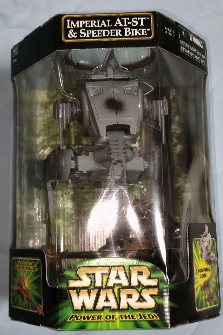 スターウォーズ　インペリアルAT-ST＆スピーダーバイク　イウォーク付き Amazon.co.jp: インペリアルAT-STスピーダーバイク イウォーク1